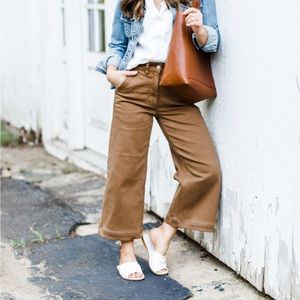 Everlane Wide Leg Crop Pant | Size 6